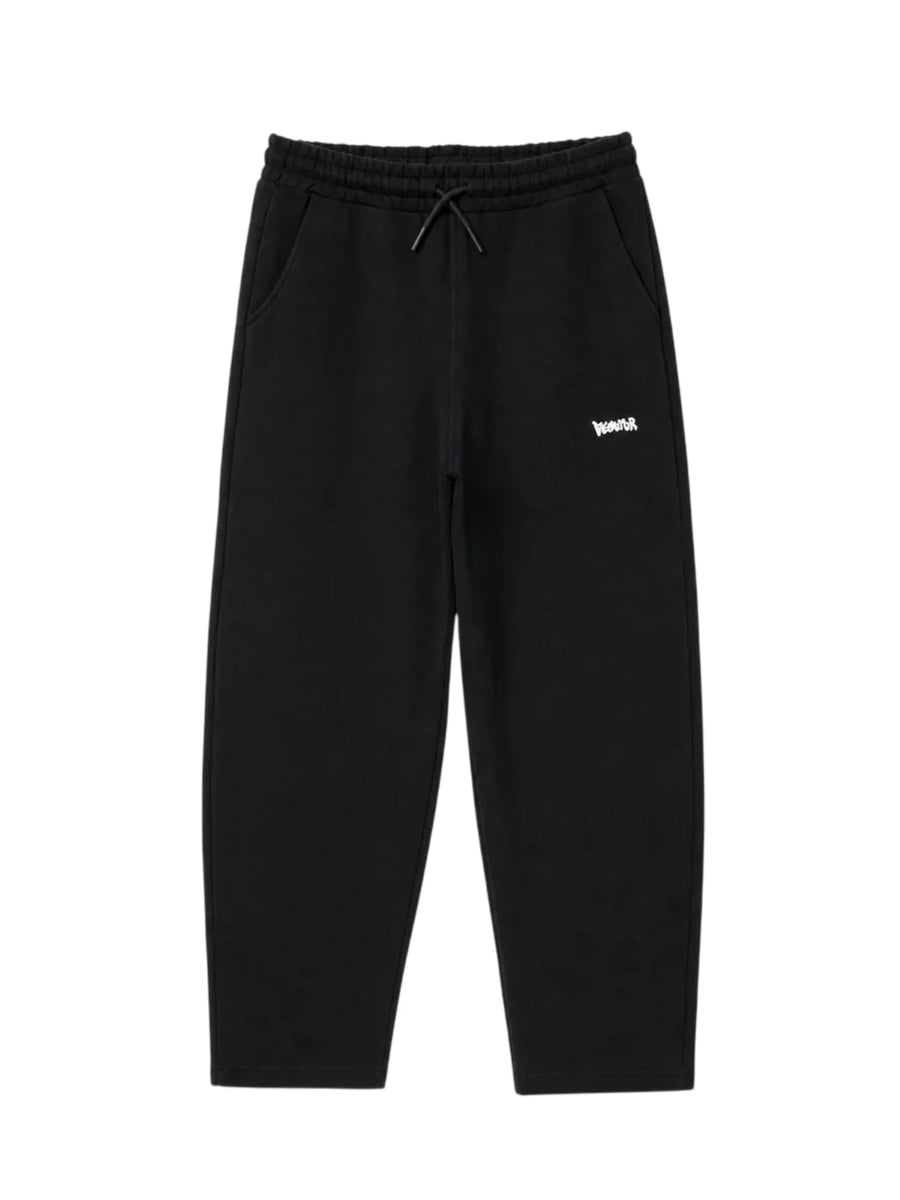 Disclaimer pantaloni bambino ballon in cotone felpato nero 59109 NERO DISCLAIMER 