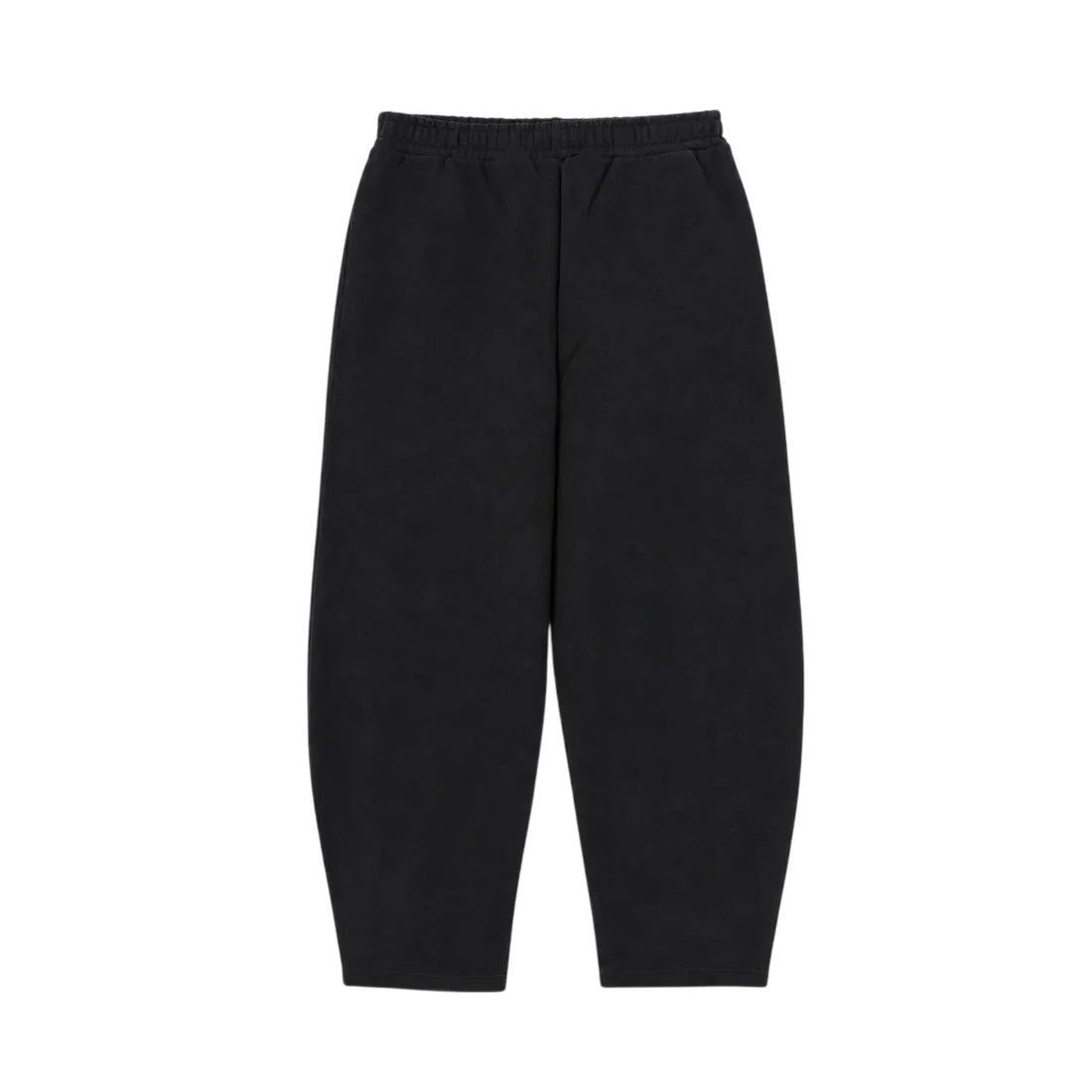 Disclaimer pantaloni bambino ballon in cotone felpato nero