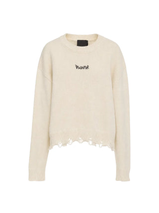 maglia bimba in tricot 59224 LATTE DISCLAIMER 