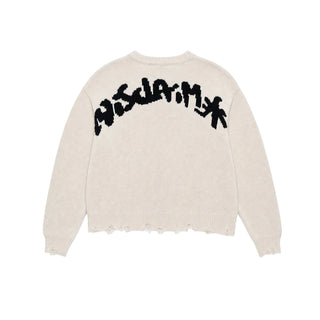 maglia bimba in tricot 59224 LATTE DISCLAIMER
