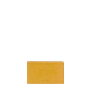 Elisabetta Franchi borsa a tracolla in ecopelle stampa lucertola giallo ocra BS08A66 940 ELISABETTA FRANCHI 