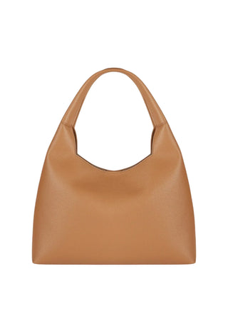 Elisabetta Franchi borsa hobo in ecopelle martellata con charms cuoio BS23A66 AI6 ELISABETTA FRANCHI 