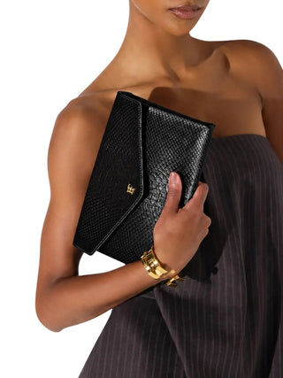 Elisabetta Franchi borsa a tracolla in velluto stampa cocco nero BS27A67E2 110 ELISABETTA FRANCHI
