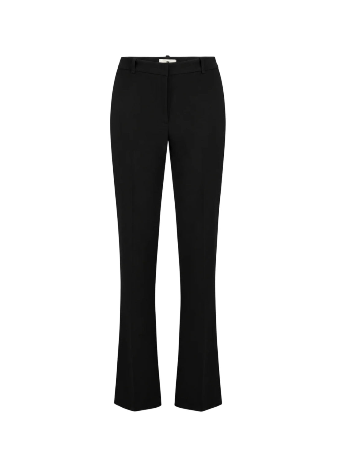 Elisabetta Franchi pantaloni a zampa donna nero