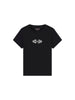 Guess T-shirt donna manica corta stampa logo nero