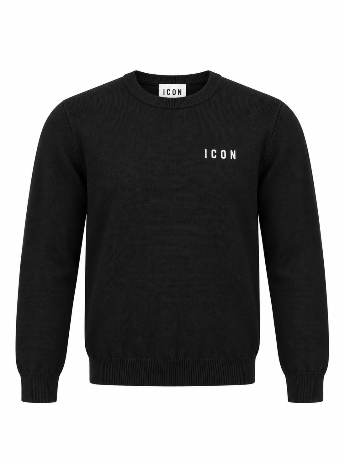 Icon maglia bambino misto viscosa nero