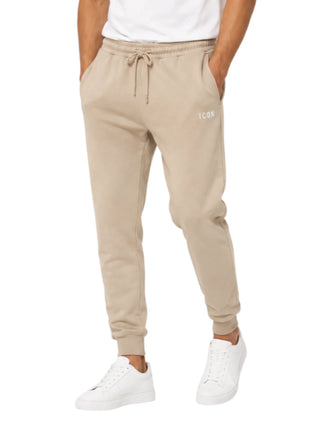 jogger c/ricamo IUPREP002 AVORIO ICON