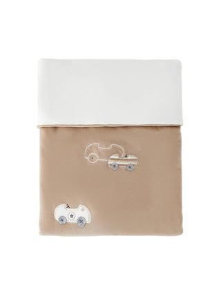 iDo coperta unisex neonato con macchinine tortora pnna 4H905 0437 iDO