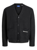 Jack&Jones cardigan uomo con tasche nero