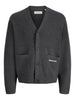 Jack&Jones cardigan uomo con tasche grigio