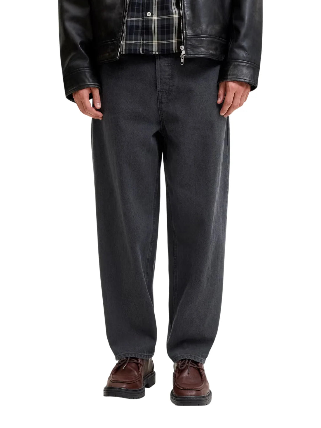 Jack&Jones jeans uomo barrel fit lavaggio nero