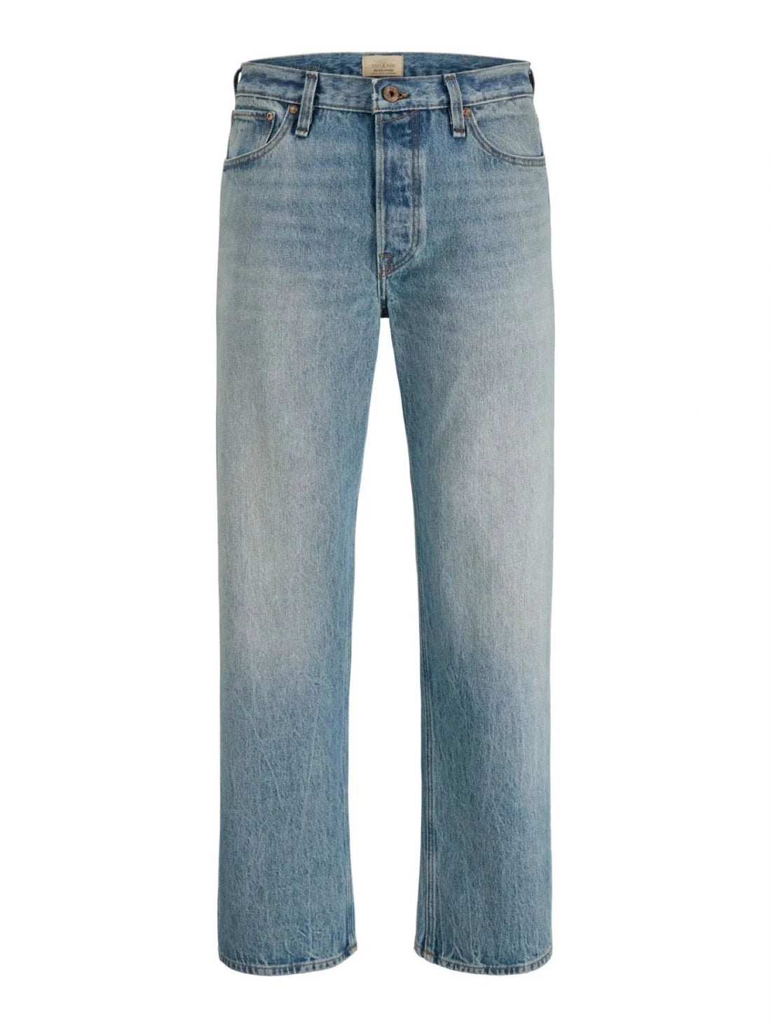 Jack&Jones jeans uomo gamba dritta stonewashed lavaggio blu
