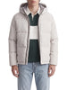 Jack&Jones piumino uomo trapuntato Galaxy con cappuccio ecrù