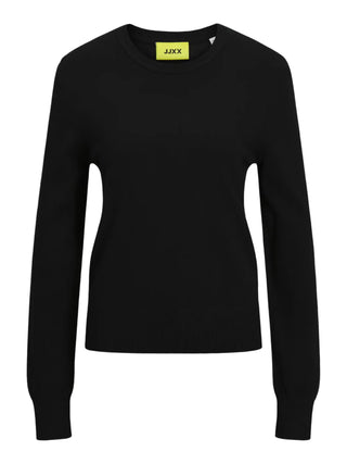 Jjxx maglia girocollo donna misto viscosa nero 12271466 BLACK JJXX