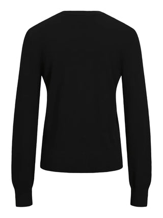 Jjxx maglia girocollo donna misto viscosa nero 12271466 BLACK JJXX 