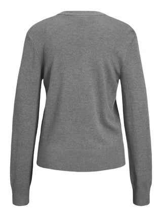 Jjxx maglia girocollo donna misto viscosa grigio 12271466 MEDIUM GREY MELANGE JJXX 