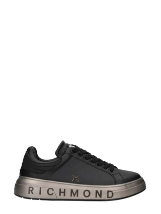 John Richmond sneakers uomo Action Leather in pelle nero 32403 F John RICHMOND 