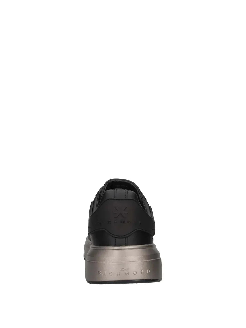 John Richmond sneakers uomo Action Leather in pelle nero