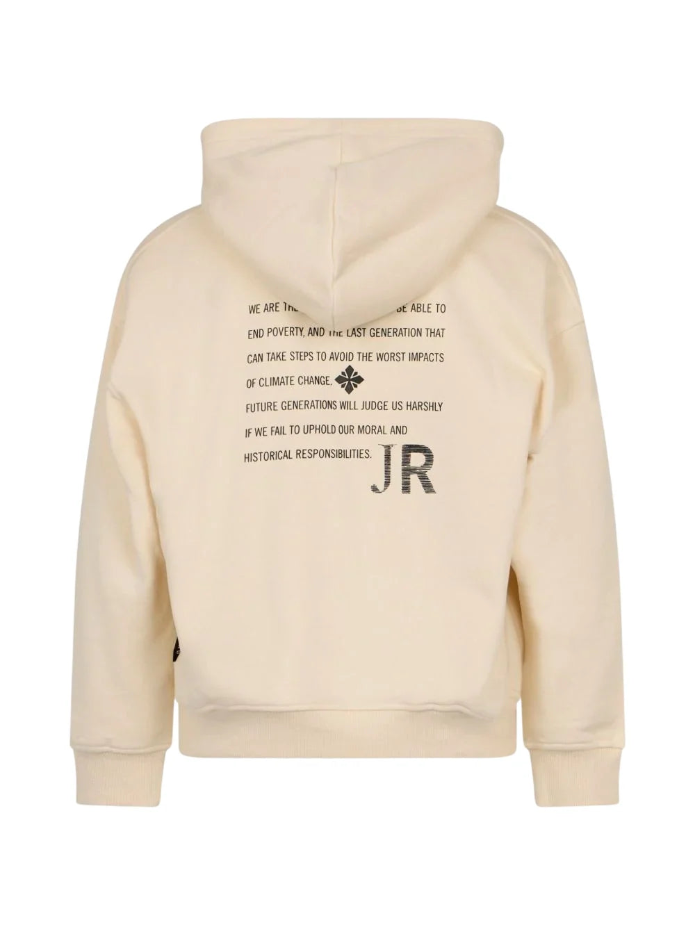 John Richmond felpa bambino con cappuccio Kutry beige chiaro