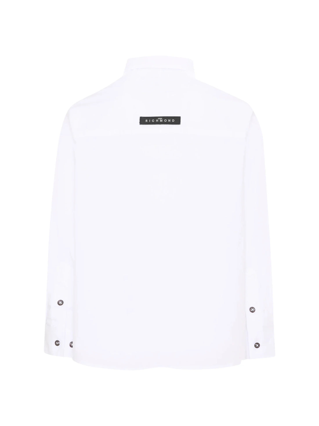 John Richmond camicia bambino manica lunga Remuna bianco