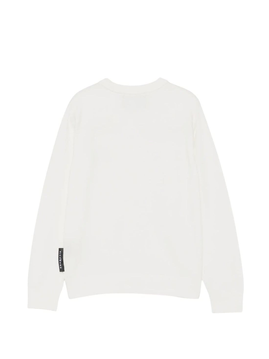 John Richmond maglia bambino Buonti con logo panna