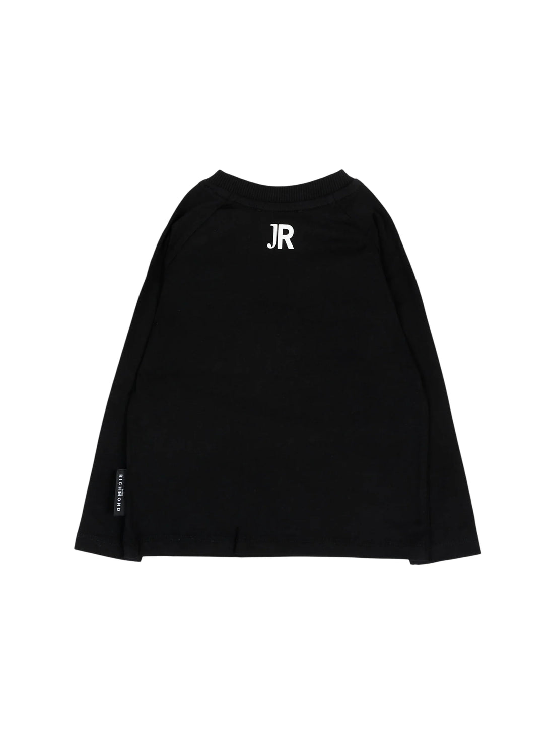 John Richmond T-shirt manica lunga neonato Singix nero
