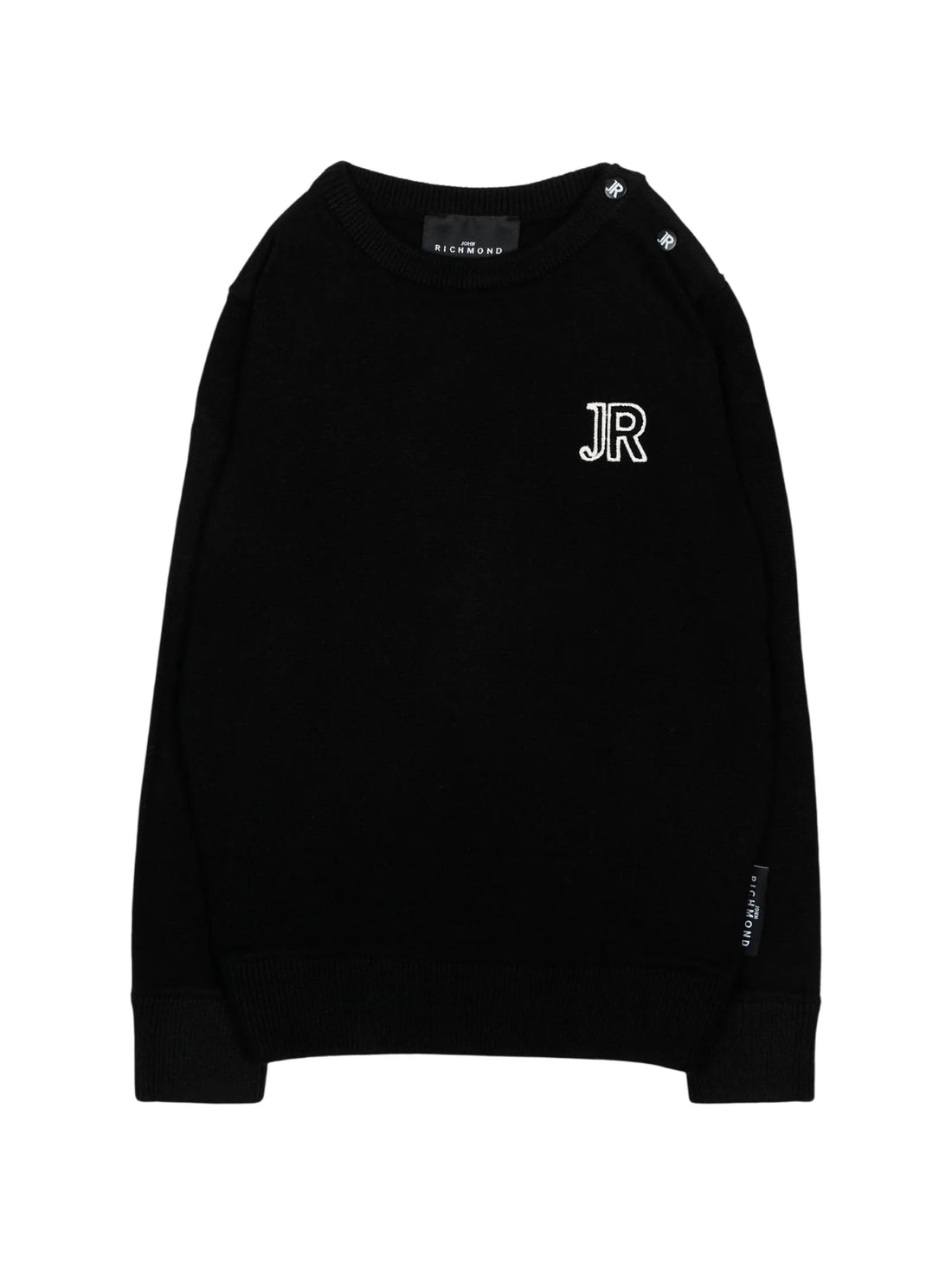 John Richmond maglia neonato Amaptix con logo nero
