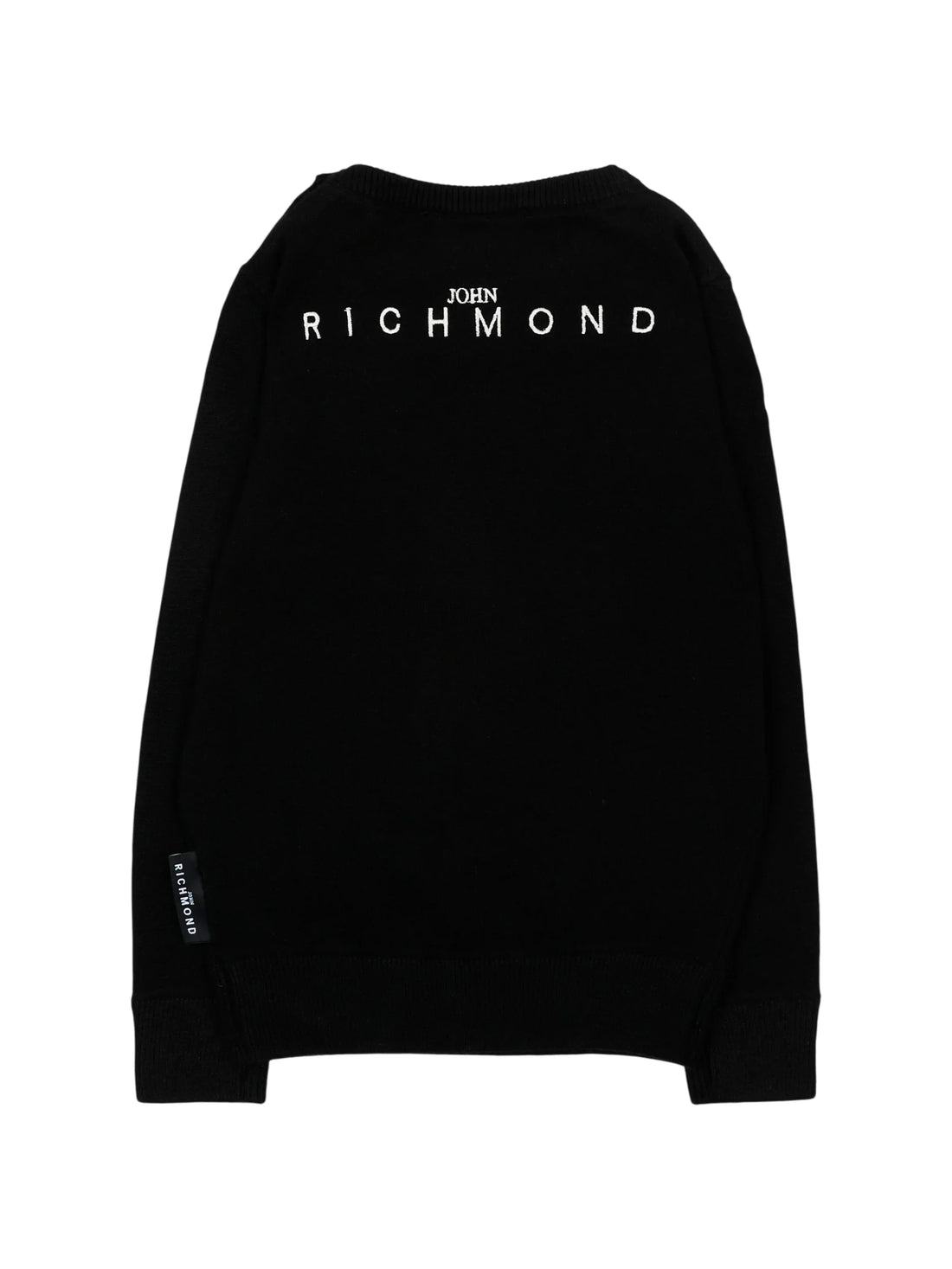John Richmond maglia neonato Amaptix con logo nero