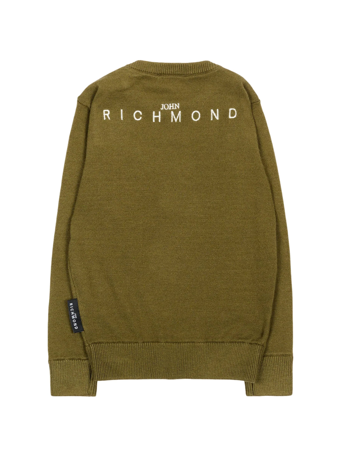 John Richmond maglia neonato Amaptix con logo verde