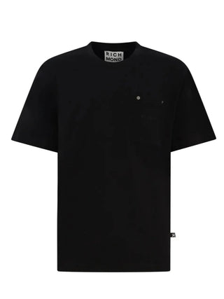 John Richmond T-shirt manica corta uomo Kelema nero UMA26003TS BLACK John RICHMOND 