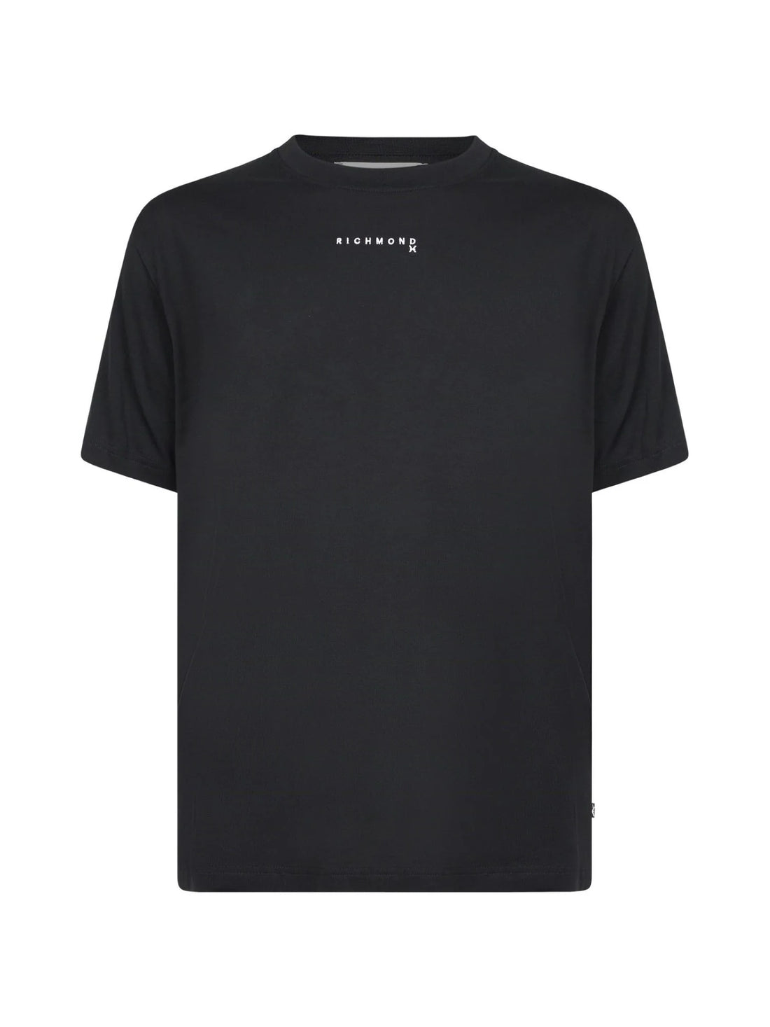 John Richmond T-shirt uomo manica corta con logo Hatars nero
