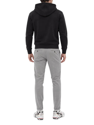 John Richmond felpa con cappuccio uomo Kadam nero UMA26029FE BLACK John RICHMOND