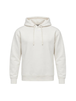John Richmond felpa con cappuccio uomo Kadam panna UMA26029FE WHITE EGRET John RICHMOND 