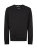 John Richmond felpa uomo Josa con ricamo logo nero