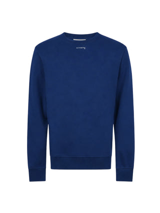 John Richmond felpa uomo Josa con ricamo logo blu UMA26030FE BLUE PAGEANT John RICHMOND 