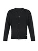 John Richmond cardigan uomo Planio misto lana e cashmere nero
