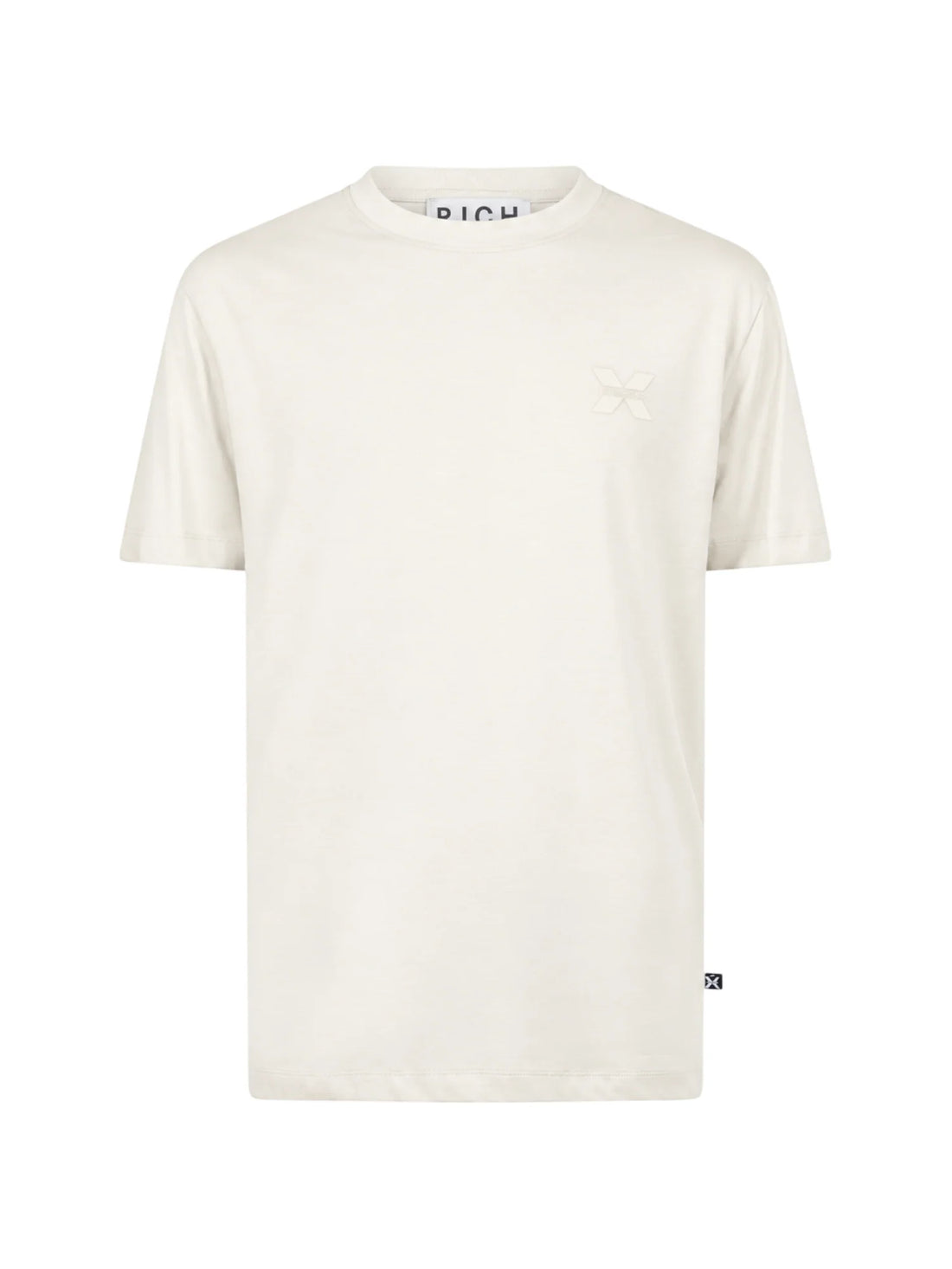 John Richmond T-shirt uomo manica corta Thimpor panna