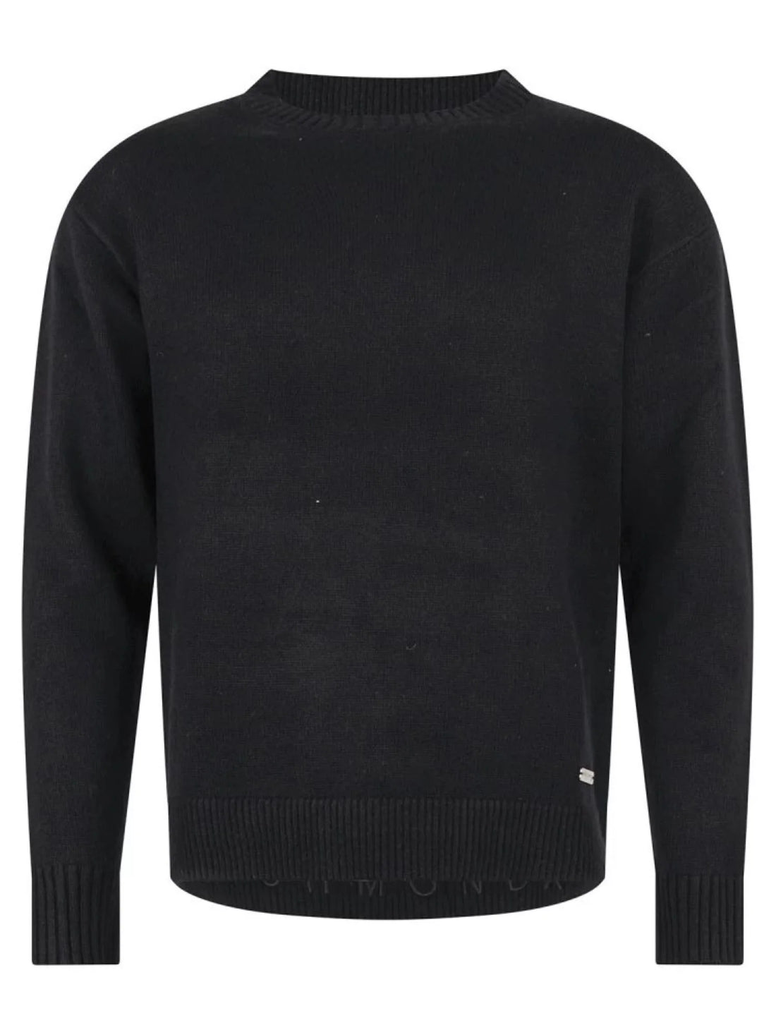 John Richmond maglia uomo misto lana e cashmere nero