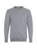 John Richmond maglia girocollo uomo in lana Merinos grigio