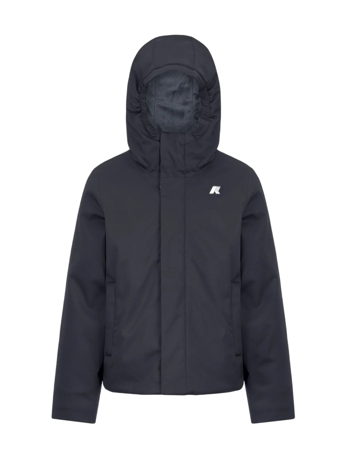 K-Way piumino bambino Jacko con cappuccio blu