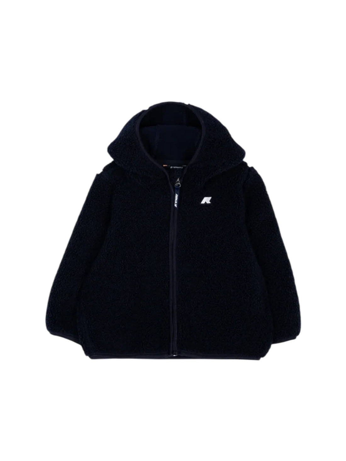 K-way giubbino unisex neonato Janne Polar con cappuccio blu