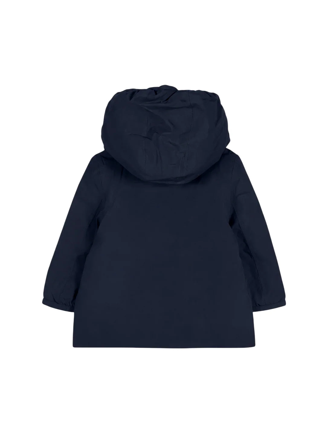 K-Way piumino reversibile neonato Jack con cappuccio blu bianco