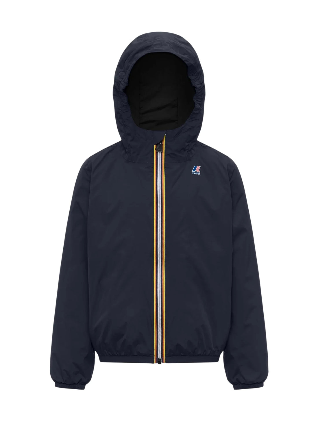 K-Way piumino unisex bambino Claude Le Vrai con cappuccio blu
