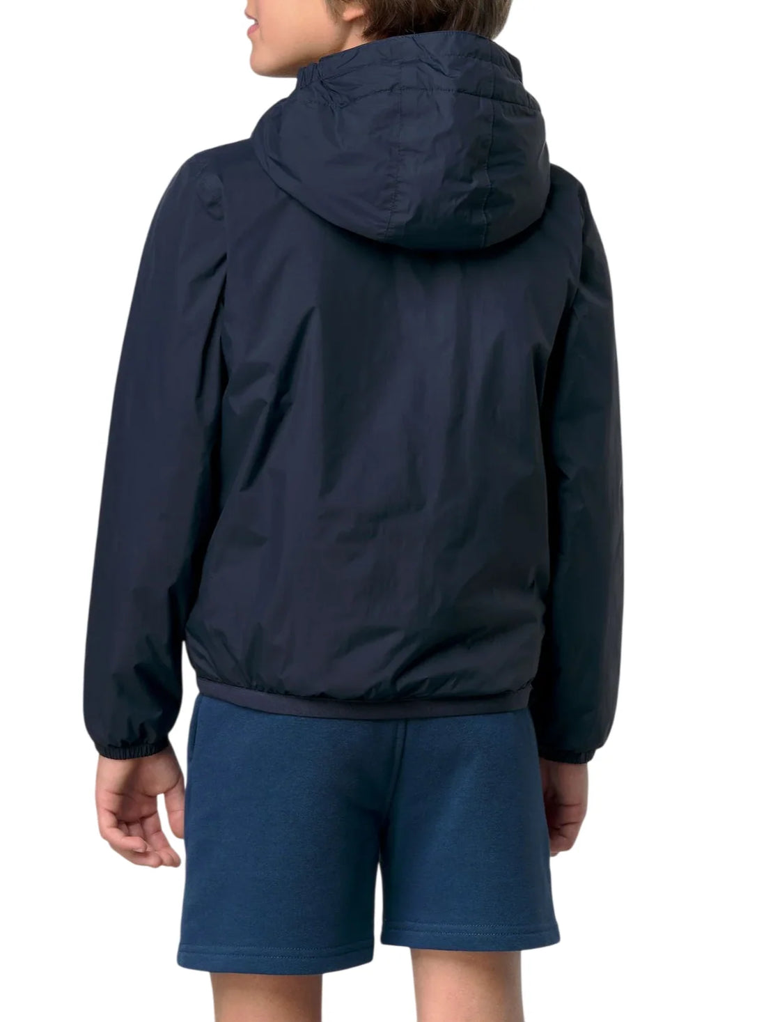K-Way piumino unisex bambino Claude Le Vrai con cappuccio blu