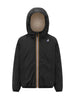 K-way piumino Le Vrai bambino con cappuccio nero
