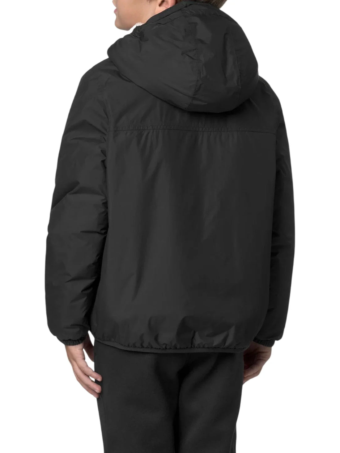 K-way piumino Le Vrai bambino con cappuccio nero