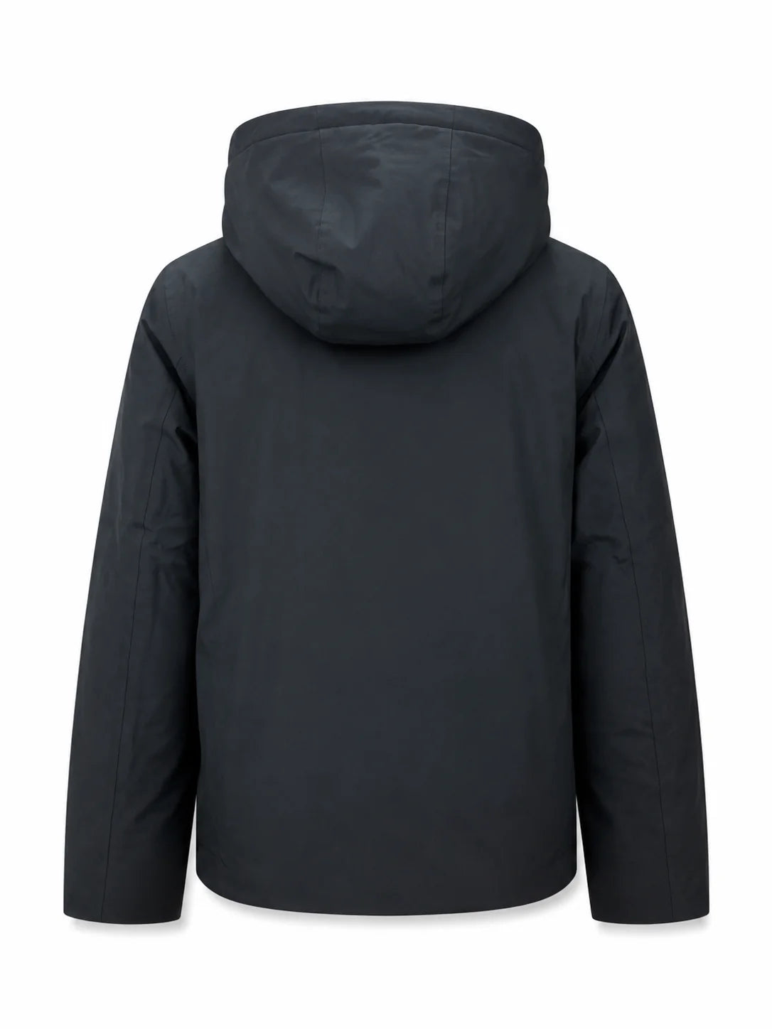 K-Way giubbino imbottito unisex bambino con cappuccio nero grigio