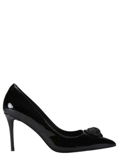 Kurt Geiger decollete a punta effetto vernice Belgravia nero