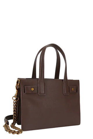 Kurt Geiger borsa in pelle donna Sloane con tracolla marrone 5838630109 BROWN KURT GEIGER 