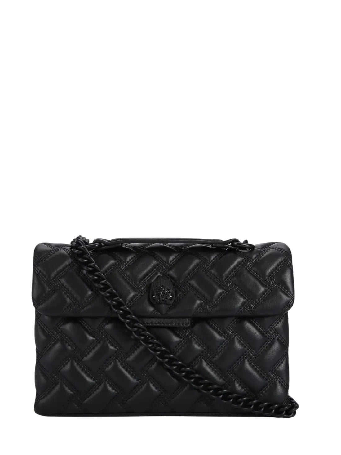 Kurt Geiger borsa a spalla Kensington in pelle nero